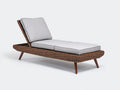 Tumbonas de ratán reclinables 198x72x78 cm - Marrón-Gris claro - Diseño moderno para terraza y jardín