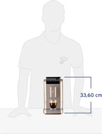 Tchibo Kaffeevollautomat Esperto2 Caffè mit 2-Tassen-Funktion für Caffè Crema und Espresso, Granite Black - INKLUSIVE Kaffeeprobierset GRATIS