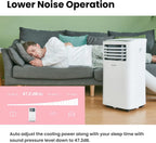 Comfee Mobiles Klimagert Easy Cool 2.0, 7000 BTU 2,0kW, Kühlen&Ventilieren&Entfeuchten, Raumgre bis 68m(25㎡), APP-Steuerung/Alexa/Google Home/IFTTT, Mobile Klimaanlage mit Abluftschlauch