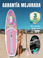 Niphean Tabla Paddle Surf Hinchable para Adultos con Todos los Accesorios, 320cm Paddle Surf Hinchable para Todos los Niveles, Sup Capacidad 200kg para 2 Personas, Stand up Paddle Board con Asiento