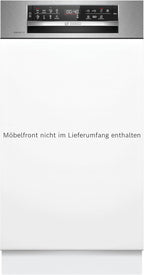 Bosch SPV2IKX10E Serie 2 Smarter Geschirrspüler vollintegriert, 45 cm breit, Besteckkorb, Extra Trocknen auf Knopfdruck, InfoLight roter Lichtpunkt am Boden, AquaStop Schutz gegen Wasserschäden, Weiß