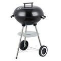 Barbacoa De Carbón Lolahome Con Parrilla De Acero, 74x45x41cm, Negra