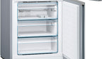 Bosch KGN36NWEA Serie 2 Kühl-Gefrier-Kombination, 186 x 60 cm, 215 L Kühlen & 87 L Gefrieren, NoFrost nie wieder abtauen, LED-Beleuchtung gleichmäßige Ausleuchtung