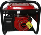 Generador eléctrico gasolina monofásico Potencia garantizada, corriente hasta 2800W en monofásico a 220V