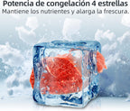 CHiQ Frigorífico FBM205L42 205 L, Low Frost, Clase Energética E, Silencioso de 39 dB, Puertas Reversibles