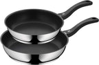 WMF Kult X Doppel- Induktionskochfeld 2 Platten, Kochplatte bis 28 cm, 2 Kochzonen, 8 Stufen, Topferkennung,Touch-Display, Glaskeramik, Timer-Funktion, 3500 W